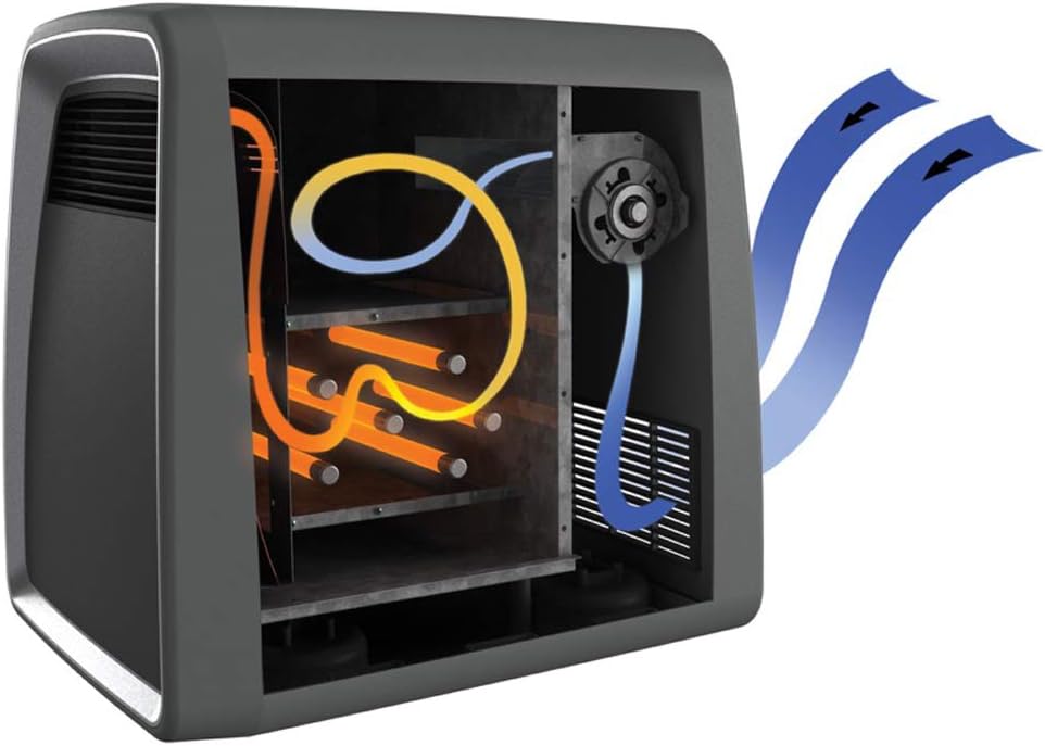 Lasko Cool-Touch Infrared Quartz Heater with Remote Control, QB16103