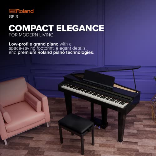 Roland GP-3 Digital Low-Profile Grand Space-Saving Footprint | Premium Piano Technologies thumb #1