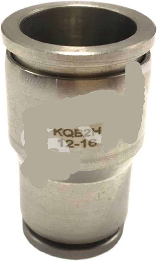 1pcs KQB2H08-10,12 KQB2H10-12,14 KQB2H12-14,16 FSQD Metal One-touch Fittings Joint Connector Copper-Plated Nickel(KQB2H10-12)