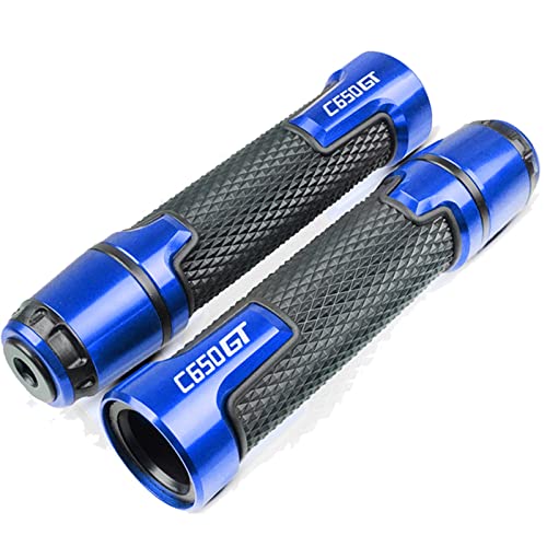 OKDJX Motorradgriff Motorradgriff Lenker Für BMW C650GT C650-GT 2011 2012 2013 2014 2015 2016 2017(Blu)