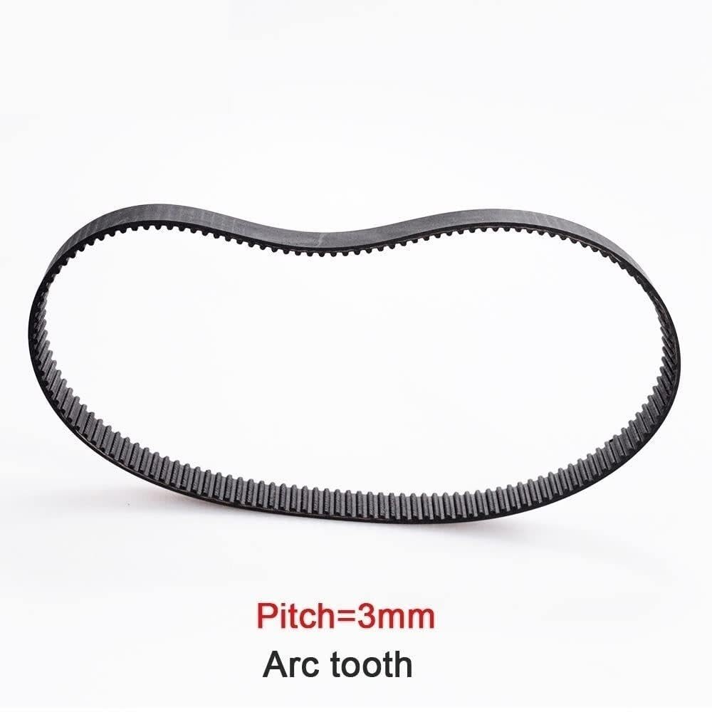 2 Cinghie dentate Trasmissione sincrona 219-228mm 6-25mm