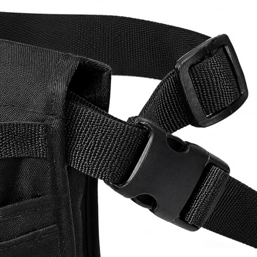 Bolsa de cinturón para herramientas de jardinería negra miniatura 3