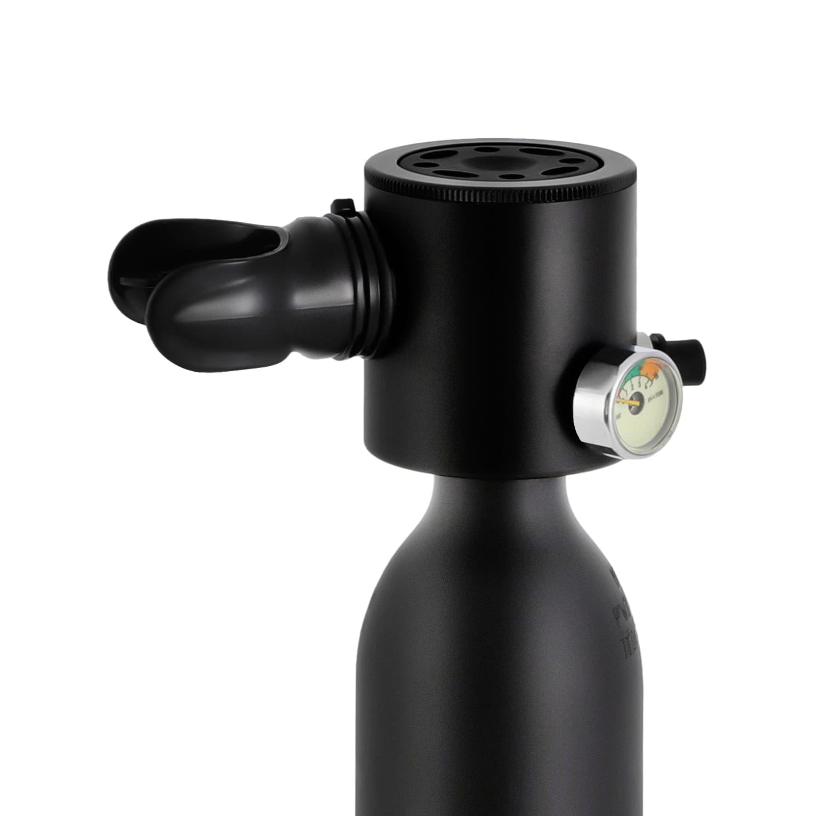 Mini Bouteille de Plongée 0.5L, Bouteille d'oxygène Plongée 5 à 10 Minutes, Sécurité Professionnelle avec Plaque Anti-Explosion, Alliage d'Aluminium, sous-Marine Equipement