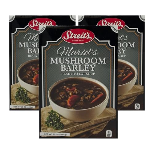 Streits Mushroom Barley Soup - Ready to Serve, Hearty Mushroom