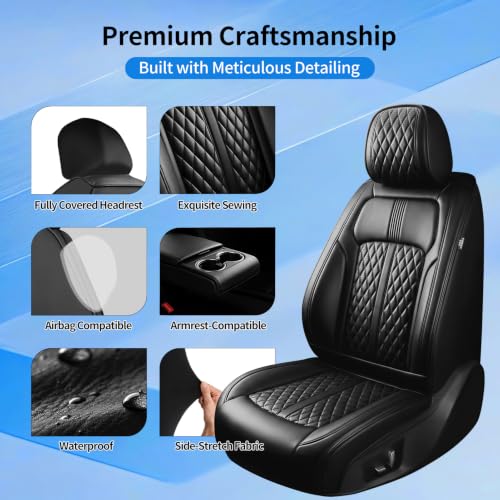 Fit Trailblazer Seat Covers Fit for Chevy Trailblazer 2021-2026, Full Set by FiveFox - Used condition - Image 7