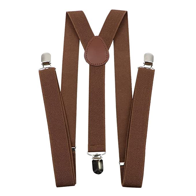 Image of Suspender and Bow Tie Set with Flat cap for Men