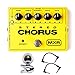 Briskdrop MXR M134 Stereo Chorus Bundle with Silver Snark Tuner and 2 Patch Cables