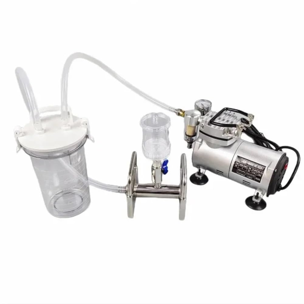 Laboratoryjne szkło laboratoryjne membranowa pompa próżniowa, typ membranowy, wolna pompa próżniowa, 20-23 l/min, prędkość 1450/1700 obr/min, szybkość próżni 600 mmHg (220 V)