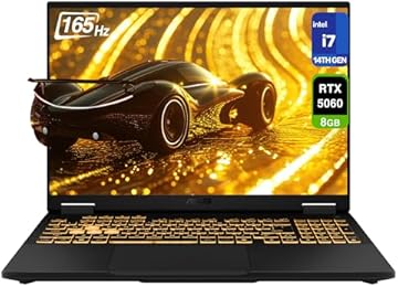 TUF F16 Gaming Laptop, Intel i7-14650HX, 32 GB DDR5 RAM, 2 TB PCIe SSD, 16'' FHD+ (1920x1200) 165Hz Display, Nvidia G-Force RTX 5060, RGB Backlit Keyboard, W11 Home, Jaeger Grey