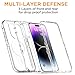 AICase for iPhone 14 Pro Max Case Clear Compatible with MagSafe 3 in 1 Heavy Duty Drop Protection Full Body Rugged Shockproof/Dust Proof 3-Layer Military Protective Tough Durable Cover 6.7