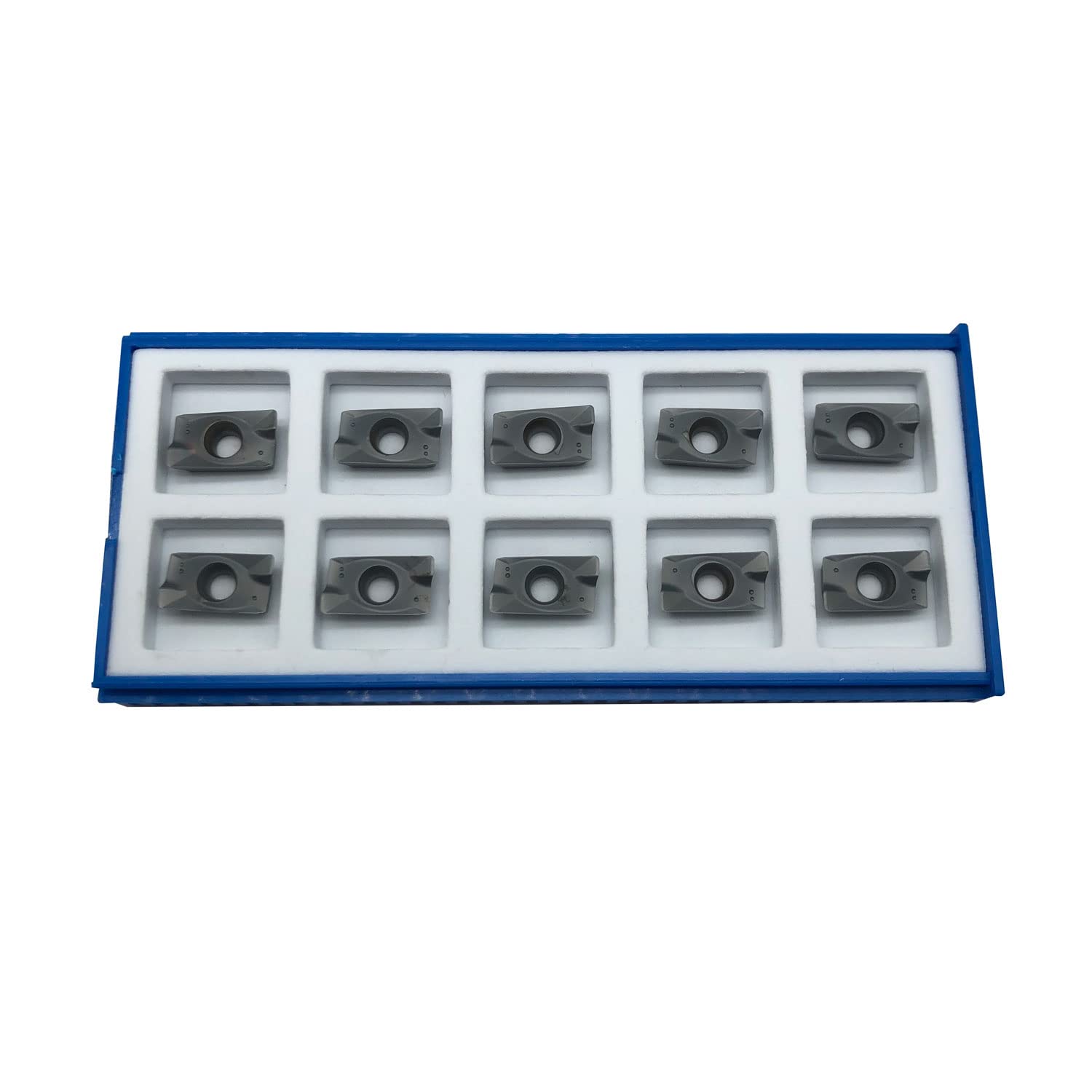 GBJ 10PCS APMT1604 PDER -DP ZM1125 Milling Inserts Cutting Tools for BAP400R Turning Inserts Tool Holders Processing for Hard Steel and Stainless Iron Parts (APMT1604PDER-DP ZM1125)