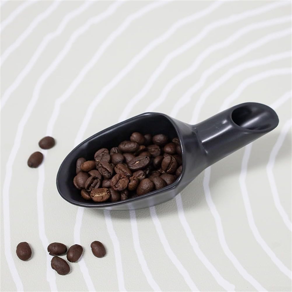 SPORTARC Coffee Bean Scoop, 20g Dose Tray, Easy Weighing, Kitchen Scoop(Black)
