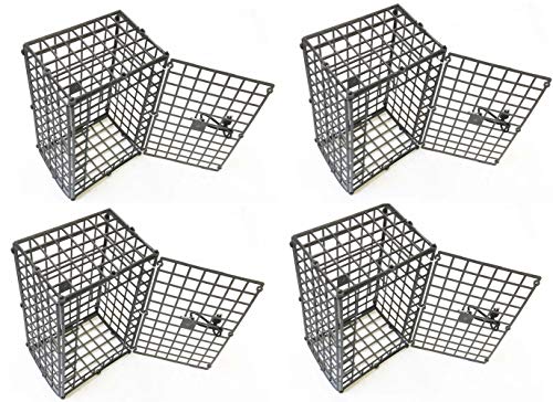 4-Pack of KUFA 7'x5'x3.5' Foldable Plastic Crab...
