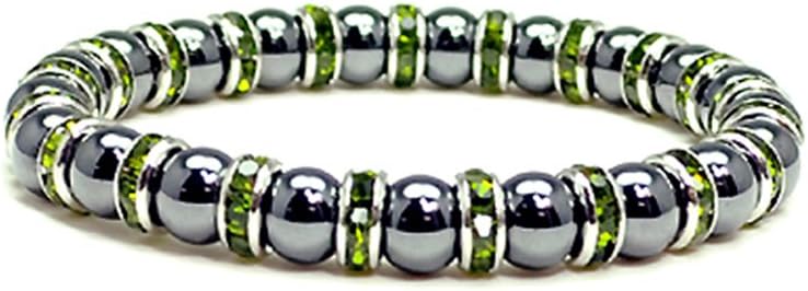 Accents Kingdom Magnetic Bracelet Women's Tuchi Simulated Pearl Hematite Magnetic Therapy Bracelet, 7.5"