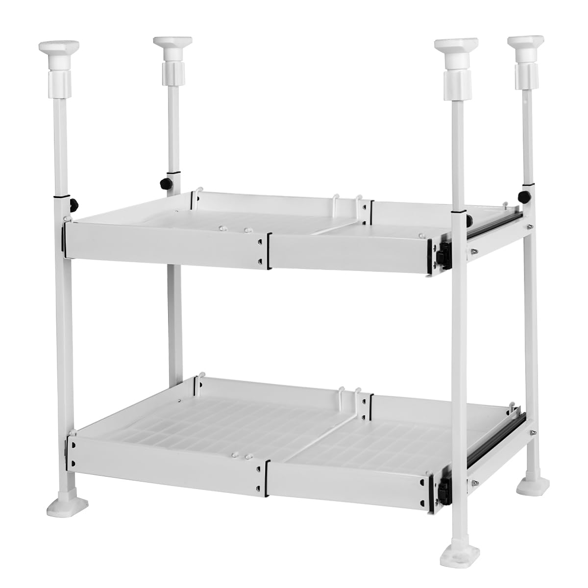 Wild Universe 2-Tier Scalability Kitchen Cabinet Pull Out Storage Small