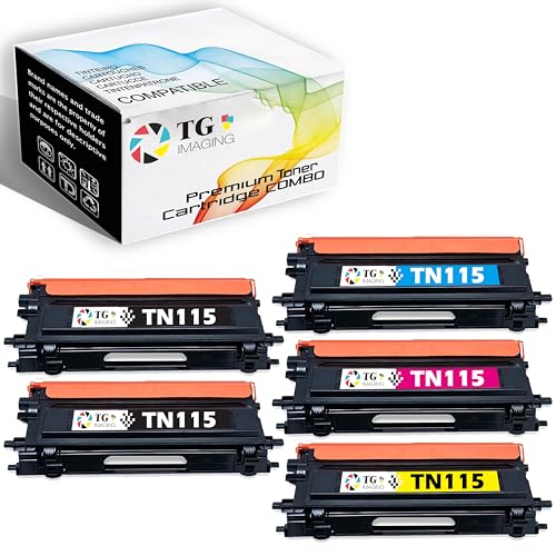 Toner TN115 noir et couleur compatible avec les modèles MFC-9440CN et HL-4040CN