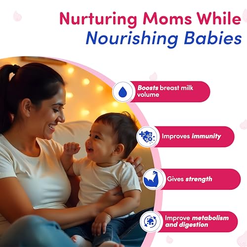 Image of Galact Lactation Capsules - Breast Milk Booster & Lactation Supplement for Breastfeeding | Infused with Shatavari & 6 Natural Herbs | Increases Breast Milk Quantity | Pack of 60 Capsules