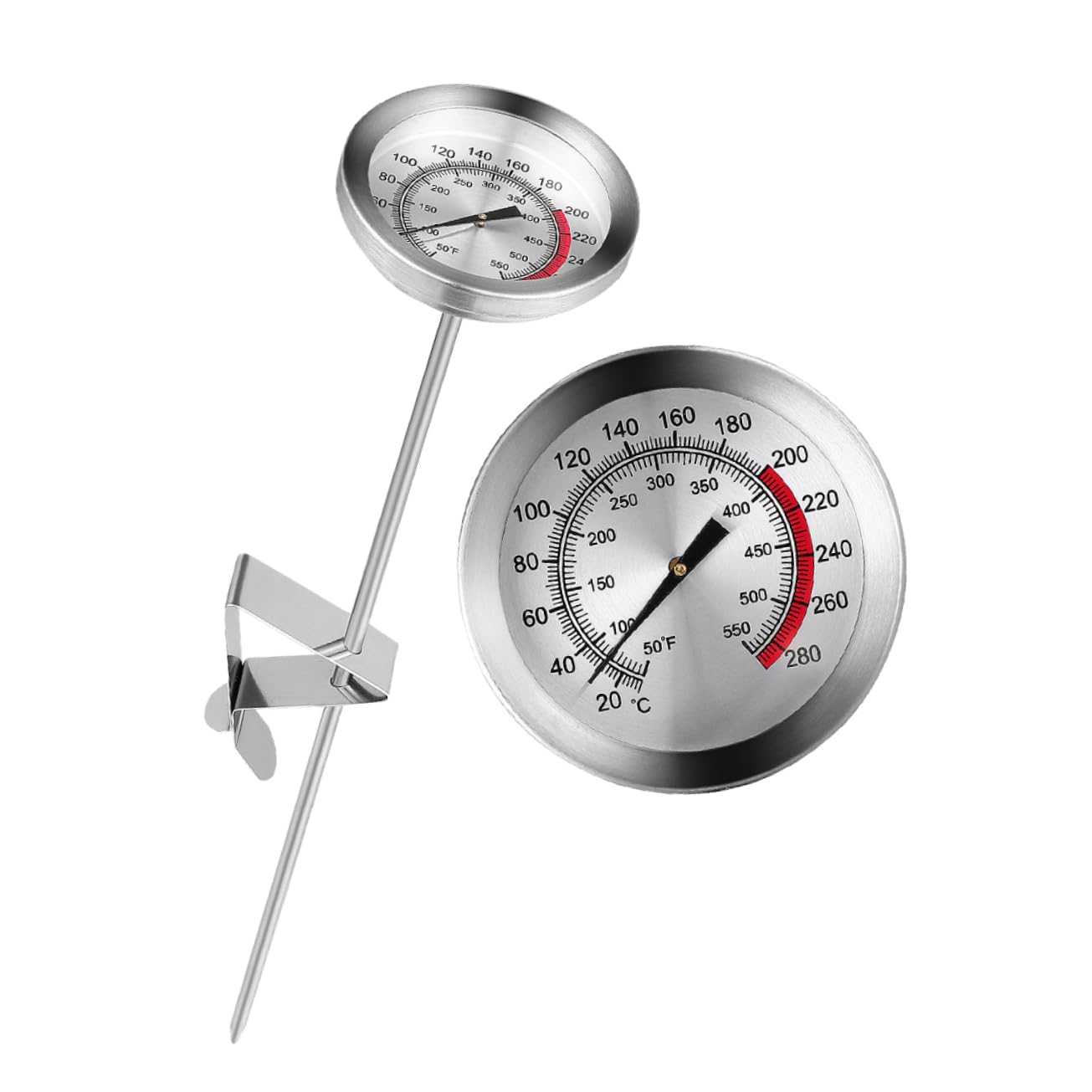 Zerodeko Food Thermometer Accurate Meat Probe for Frying Oil Cooking and Grilling Essential Kitchen Tool for Precise Measurement