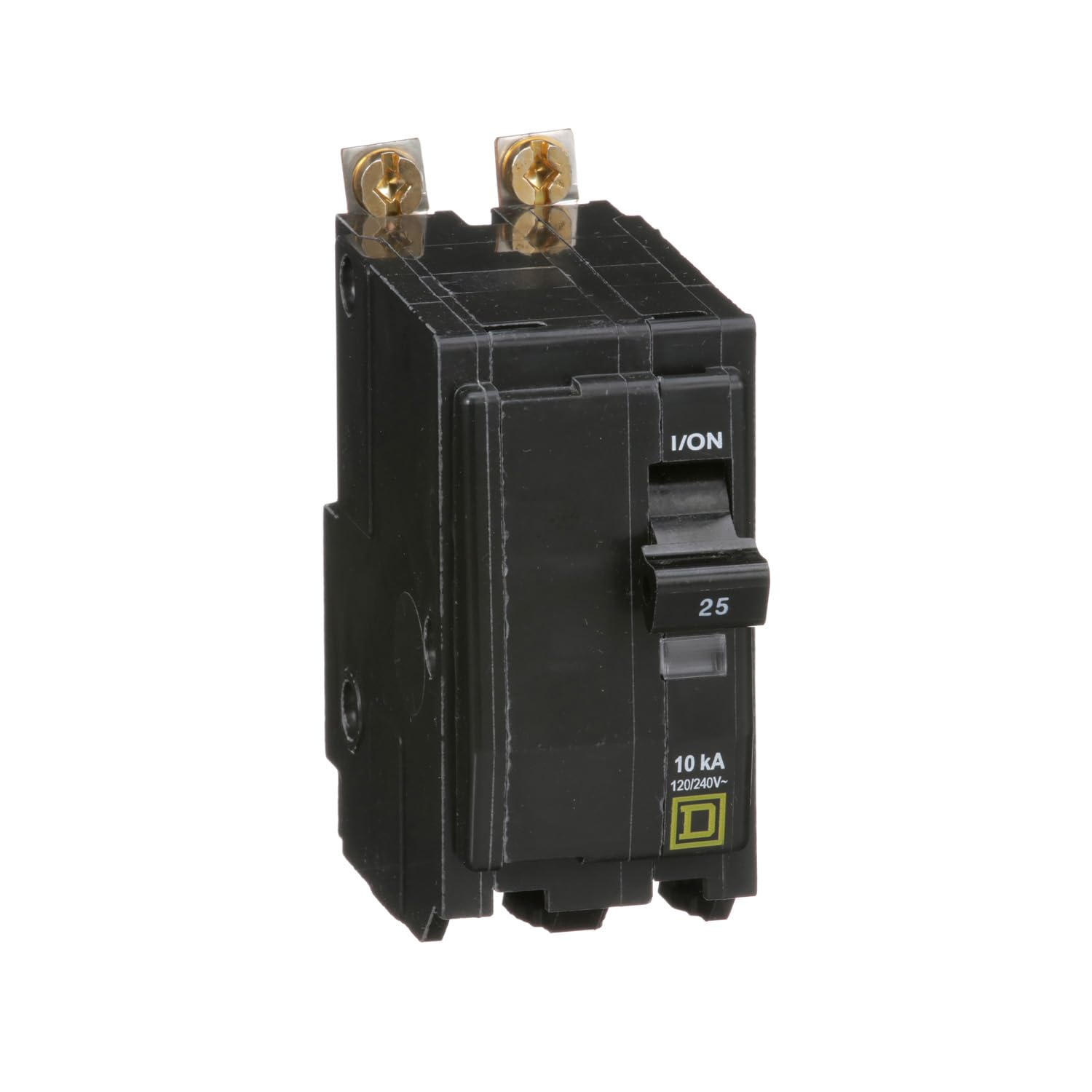 Disyuntor QOB225CP Square D 25A con montaje atornillado resistente a vibraciones e interrupciones