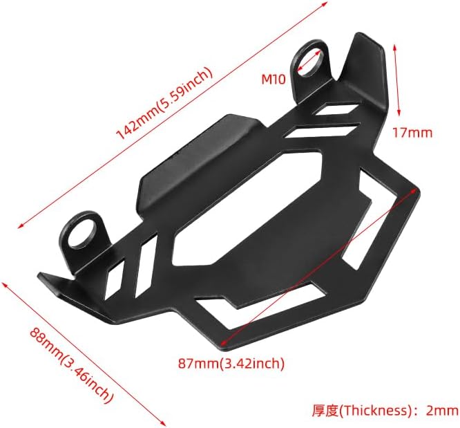 Motorcycle Accessories Front Brake Caliper Guard for Shenshi ZONTES 368D 368M 368E 368G 368K