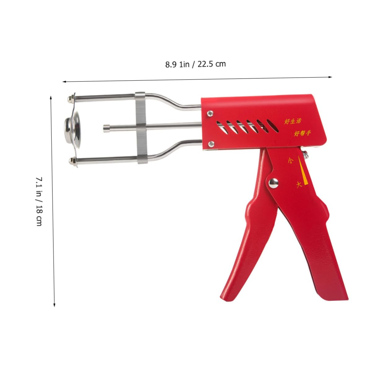 OHPHCALL Stainless Steel Fruit Core Remover Multi Functional Pitter Tool with Labor Saving Handle Kitchen Gadget for Coring and Removal for Apples and Pears
