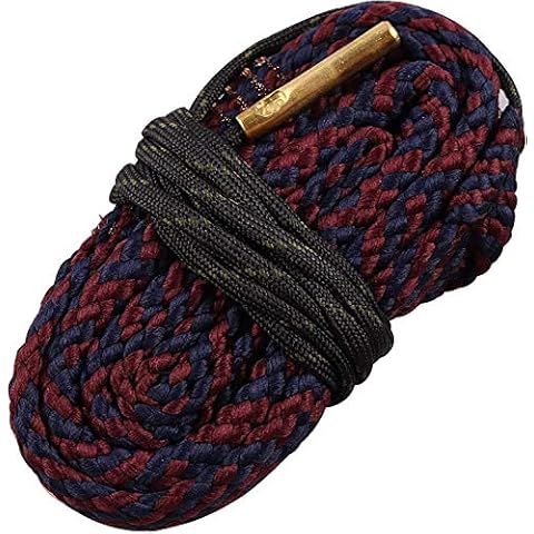 Aimee_JL New Bore Cleaner .416 Cal .44 45-70 .458 .460 Cal Gun Barrel Cleaning Rope Rifle/Pistol/Shotgun Brass Brush Cleaning Cord Cover