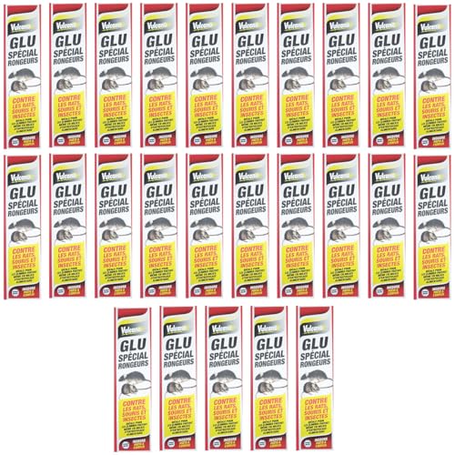 NUISIPRO - Anti Souris, Anti Rats et Anti Insectes - Colle pour fabriquer des pièges - Lot de 25 - Prix imbattable