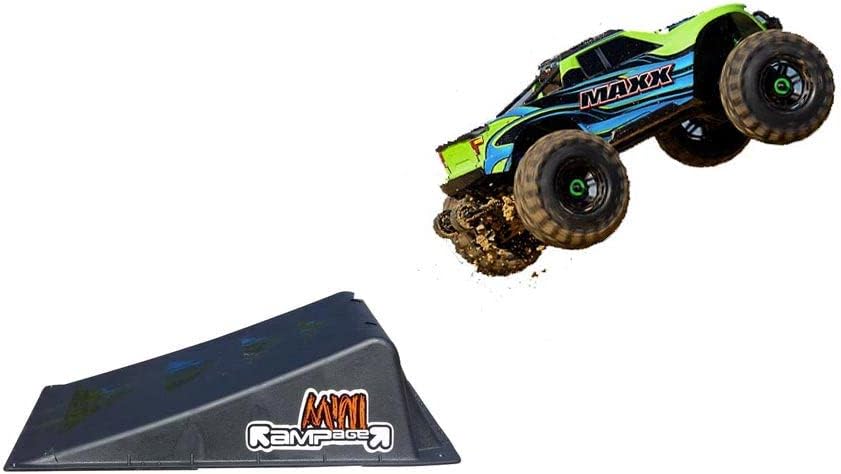 Rampage Skate Ramps for Kids - Single BMX Bike Ramp for Garden and Skatepark Use, Skateboard Launch Ramps & Rails, Ideal Skateboarding and Stunt Scooter Accessories for Ages 8-12