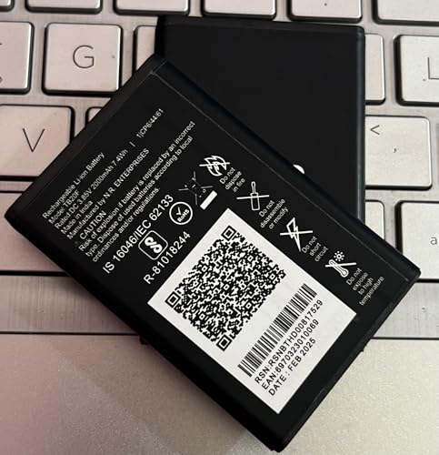 Image of Original Mobile Battery Compatible for Jio Keypad 2000mAh-All Jio Keypad Model