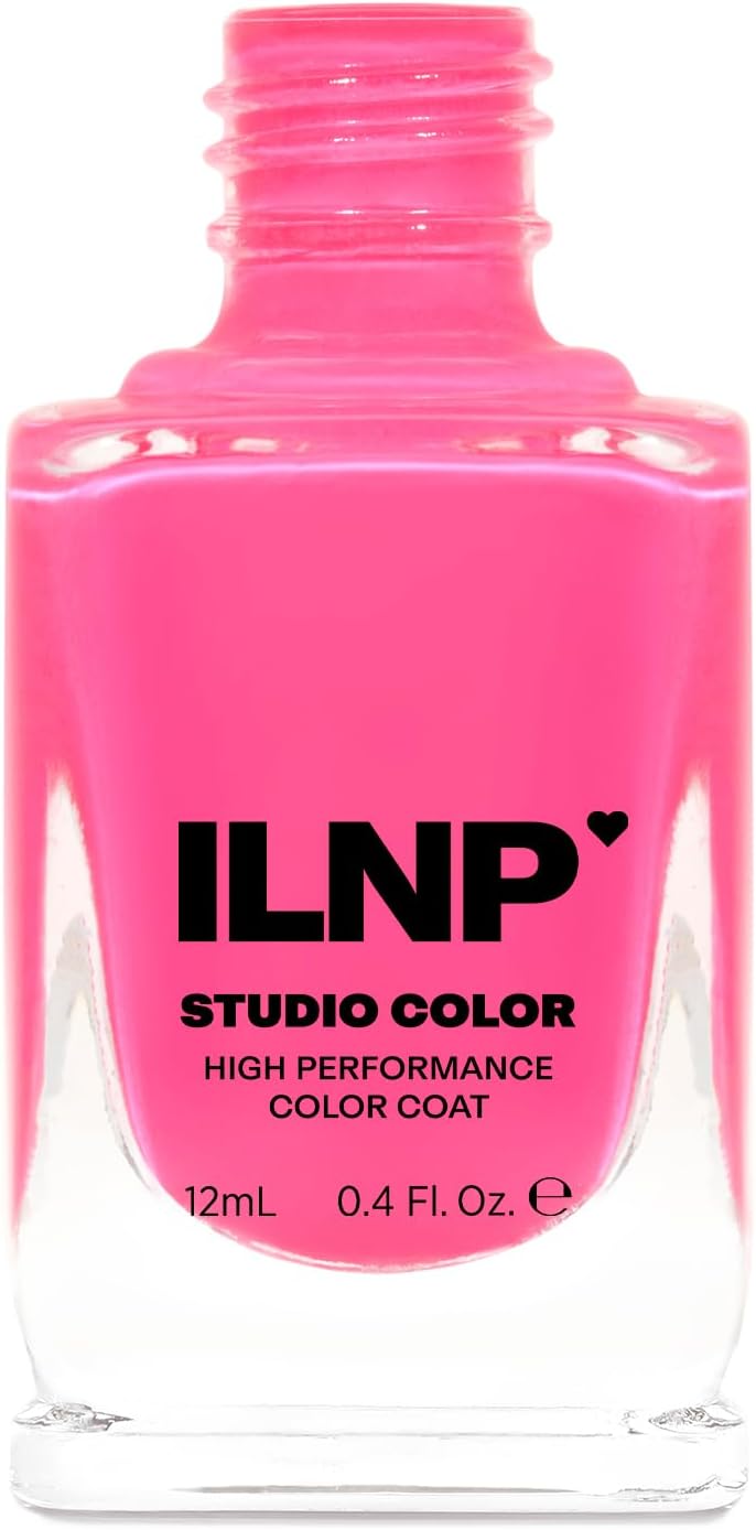 ILNP Two Piece - Striking Neon Pink Cream Nail Polish