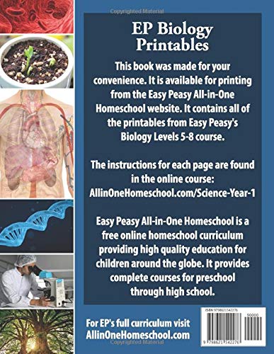 EP Biology Printables: Levels 5-8: Part of the Easy Peasy All-in-One Homeschool - Image 2
