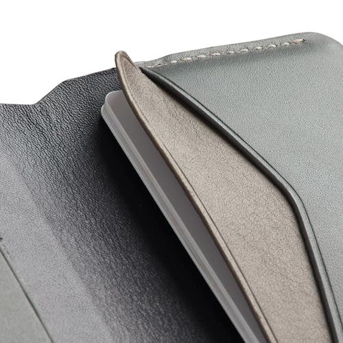 Bellroy Under Cover (slimline leather card wallet/holder with card storage, quick access slot, plus space for folded bills) - Everglade4