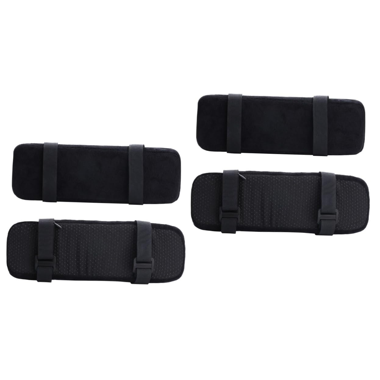 Lurrose 2 Paires D'Oreillers De Coude en Éponge À Mémoire De Forme Coussinets D'Accoudoir Confortables Coussinets D'Accoudoir De Chaise De Bureau Coussinets D'Accoudoir Ergonomiques