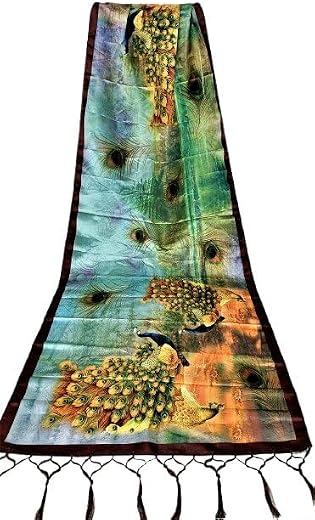 Women Elegant Dupatta Soft Lightweight Fabric Ethnic Stylish Traditional Dupatta