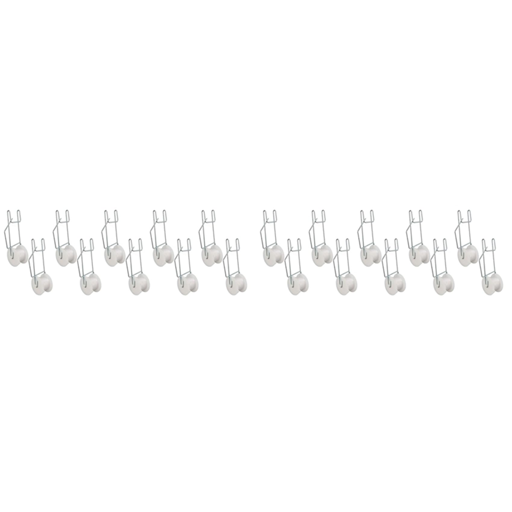 Jnchdghwa Tomato Roller Hooks Galvanized PP Heat Space Saving 15m Twine Vine Crop Trellis Roller Hooks for Cucumber 20pcs