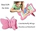 iPad mini Case for Kids, Light Weight Cute Butterfly Design Shockproof Drop-Proof Soft EVA Foam Protective Tablet Case Cover for Apple iPad mini 1/2/3/4 - Pink