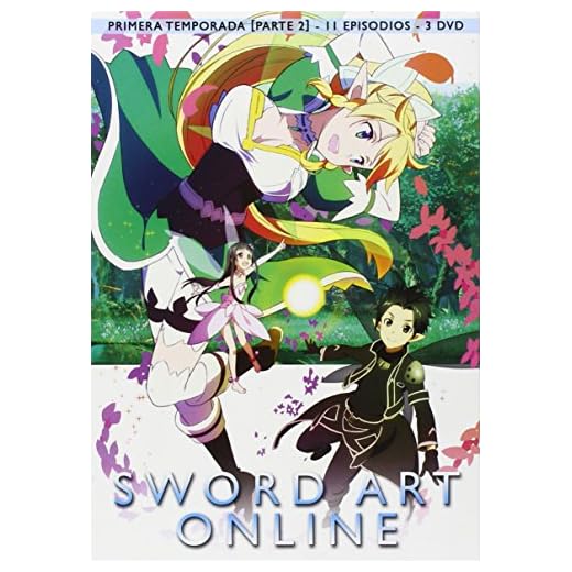 Sword Art Online Temp.1 (Parte 2) Ep. 15 A 25 [DVD]