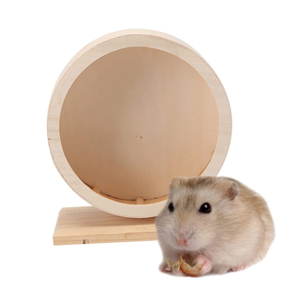 SUPVOX Roue de Course Silencieuse pour Hamster Soucoupe pour Animaux de Compagnie Support pour Exercice Roue de Sport Silencieuse pour Hamsters