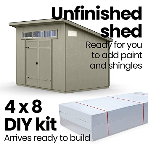 Handy Home Products 19641-6 Olympia 10X7.5 Wood Storage Shed thumb #4