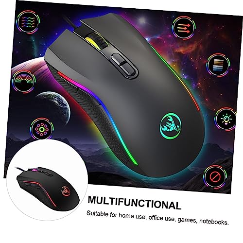 Ratón gaming multifunción con luces RGB para Setup de Computadora 4