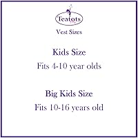 Vista 4 de Chaleco de disfraz campesino bronceado para niños (medieval/renacentista/colonial/pirata) para niños de 4 a 16 años