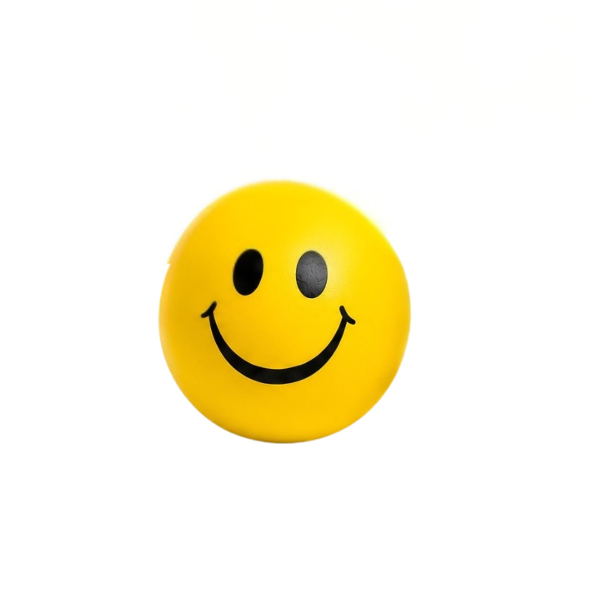 Hand Exercise Soft Stress Smiley Ball for Stress Relief Yellow, Pack of 1-image-16