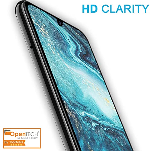 Image of OpenTech Military-Grade Tempered Glass Screen Protector Compatible for Samsung Galaxy M17 5G / Samsung Galaxy F17 5G / Samsung Galaxy A17 5G with Edge to Edge Coverage and Easy Installation kit