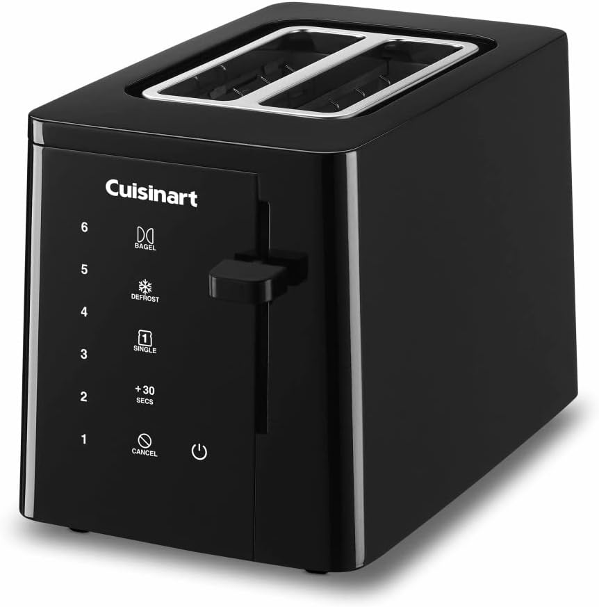 Cuisinart CPT-T20 2-Slice Touchscreen Toaster,1.5 ounce, Black