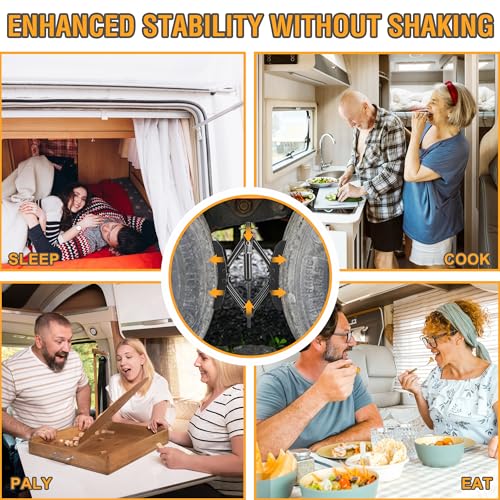 Lezcufer X-Shaped RV Stabilizer Chock