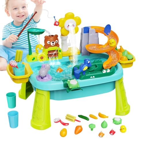 Table de jeux sensorielle avec aimants et centre d'activités anti-éclaboussures