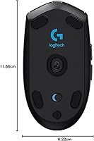 Vista 3 de Logitech G 305 Lightspeed - Mouse inalámbrico para juegos, sensor de héroe, 12,000 DPI, ligero, 6 botones programables, duración de la batería