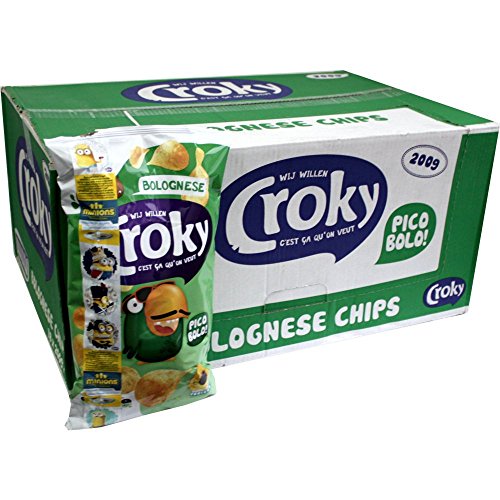 Croky Chips Bolognese 18 x 200g Karton Cover