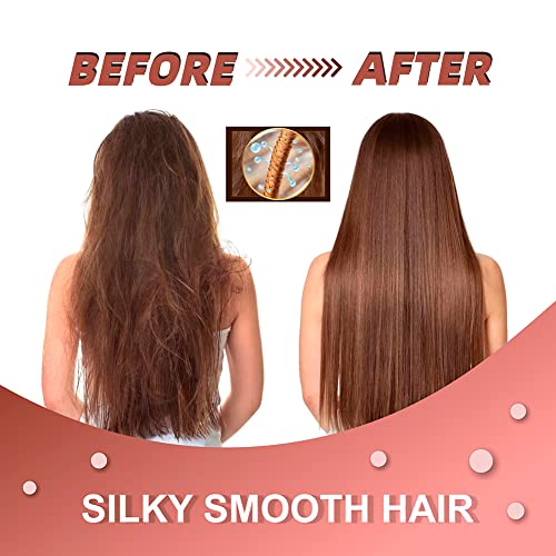 Mroky Shampoo And Conditioner Set, Daily Clarify & Soothing Scalp Apple Cider Vinegar Shampoo And Virgin Coconut Conditioner Bundle For Oily Dry Dull Damaged Curly Frizzy Or Color Treated Hair, Sulfate, Silicone & Paraben Free, 2 X 16.9 Fl Oz #TOP3