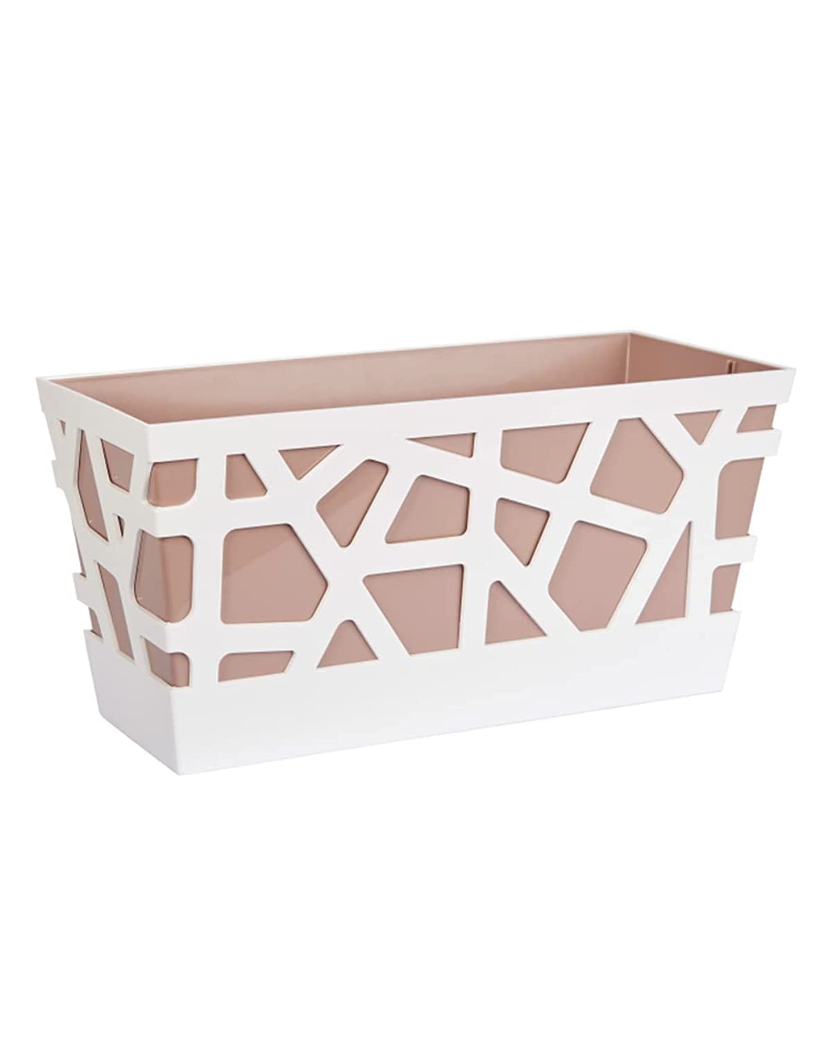 Idel Mosaic Flowerbox, 40 cm Size, Powder
